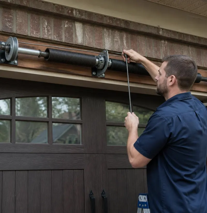 Garage Door Spring Repair in St. Cloud