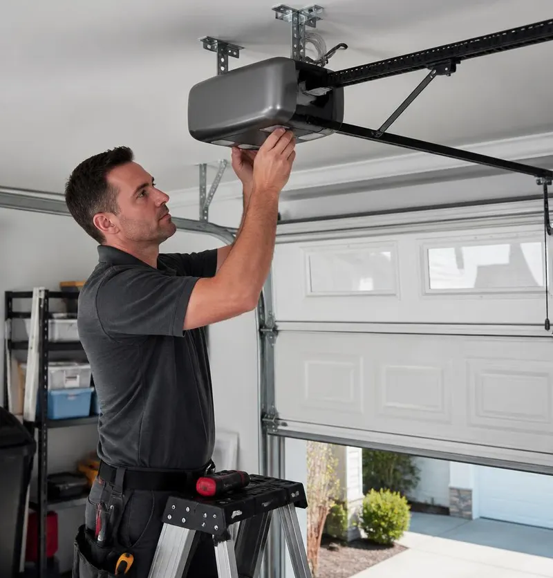 Off Track Door Repair in St. Cloud